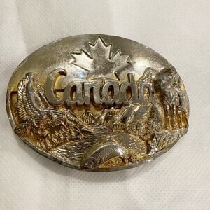 Siskiyou Authentic Canada Belt Buckle 1990